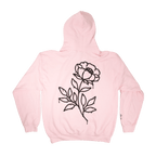 Death Metal Hoodie - Light Pink