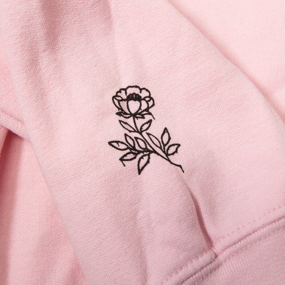 Death Metal Hoodie - Light Pink
