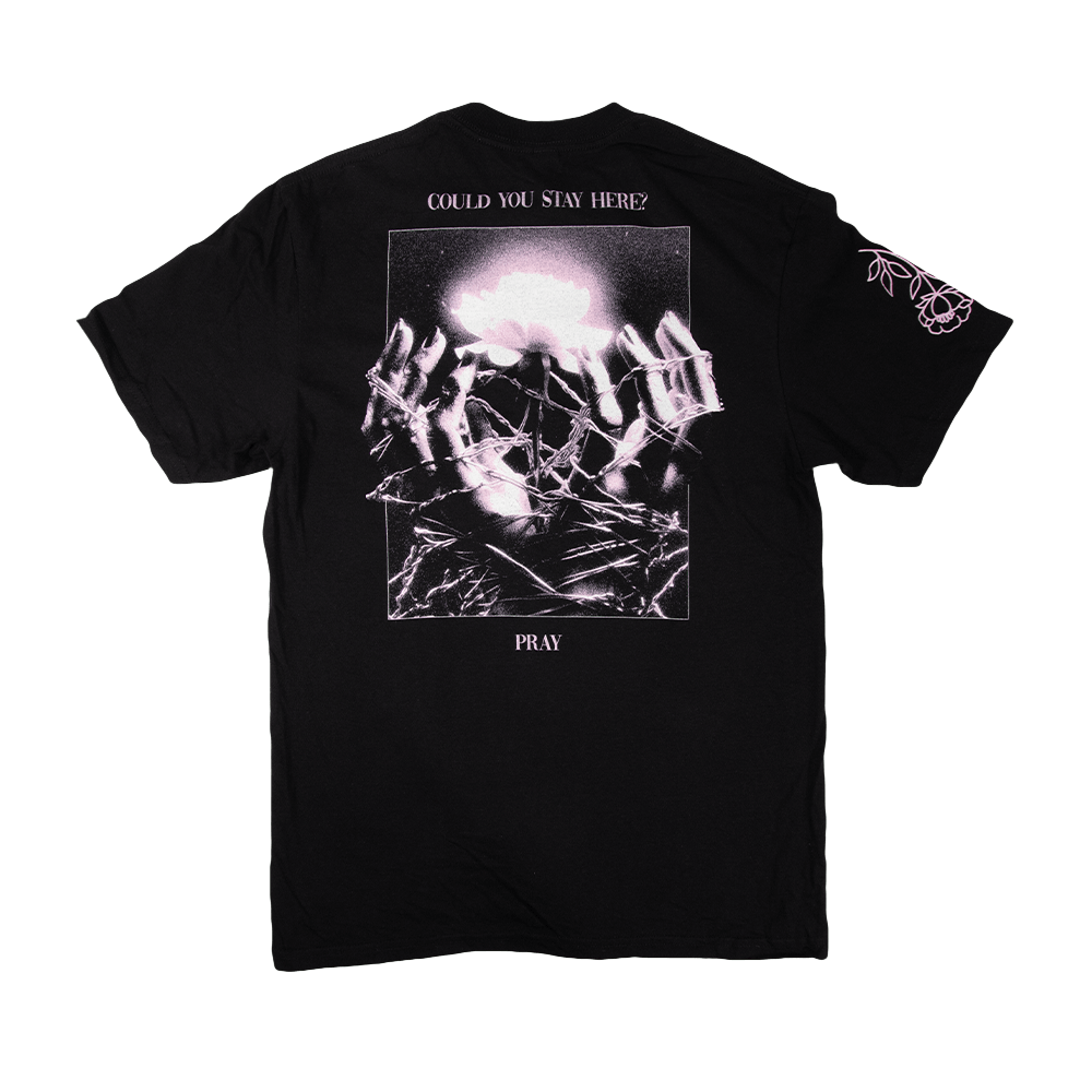 Could You Stay Here Tee - Black