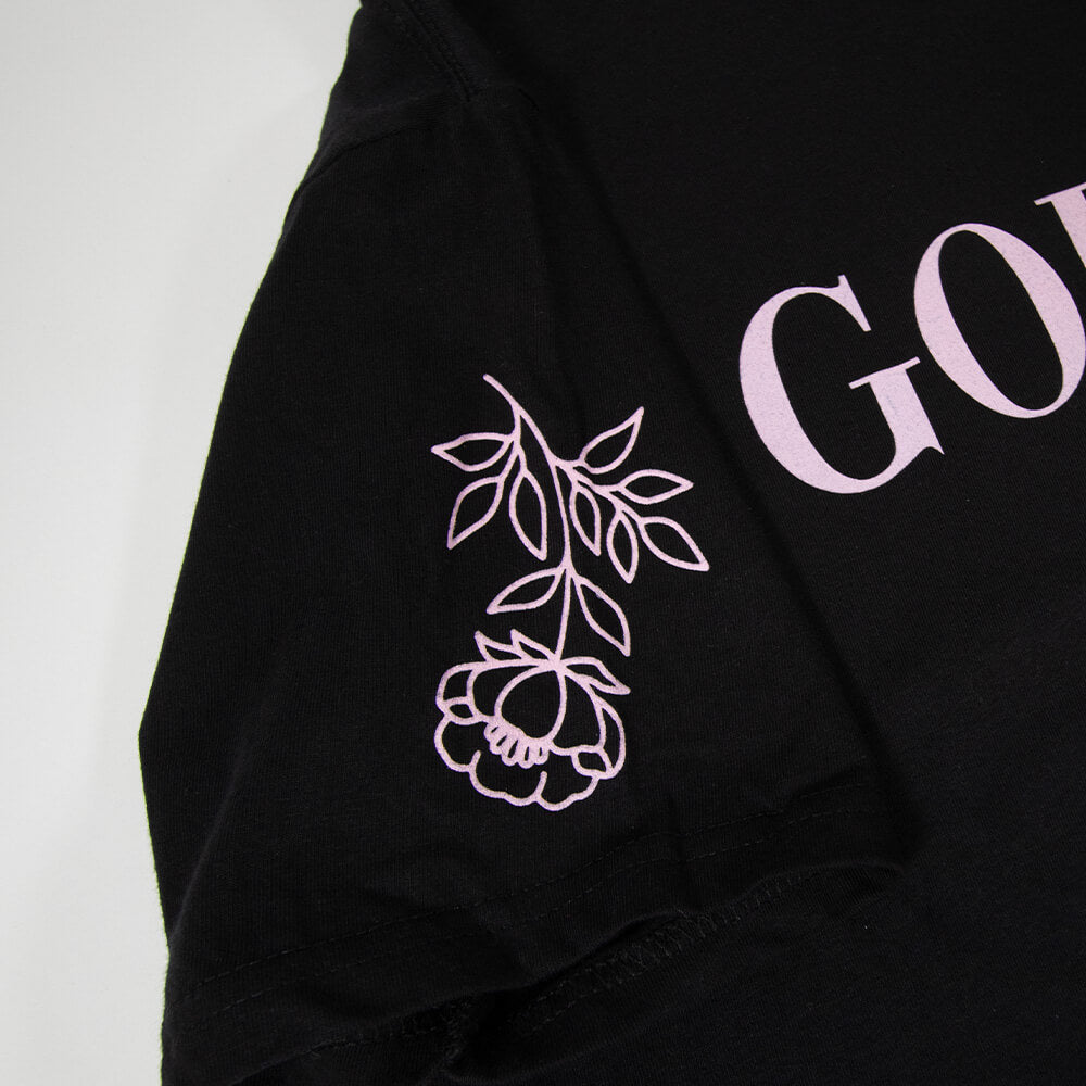 Could You Stay Here Tee - Black